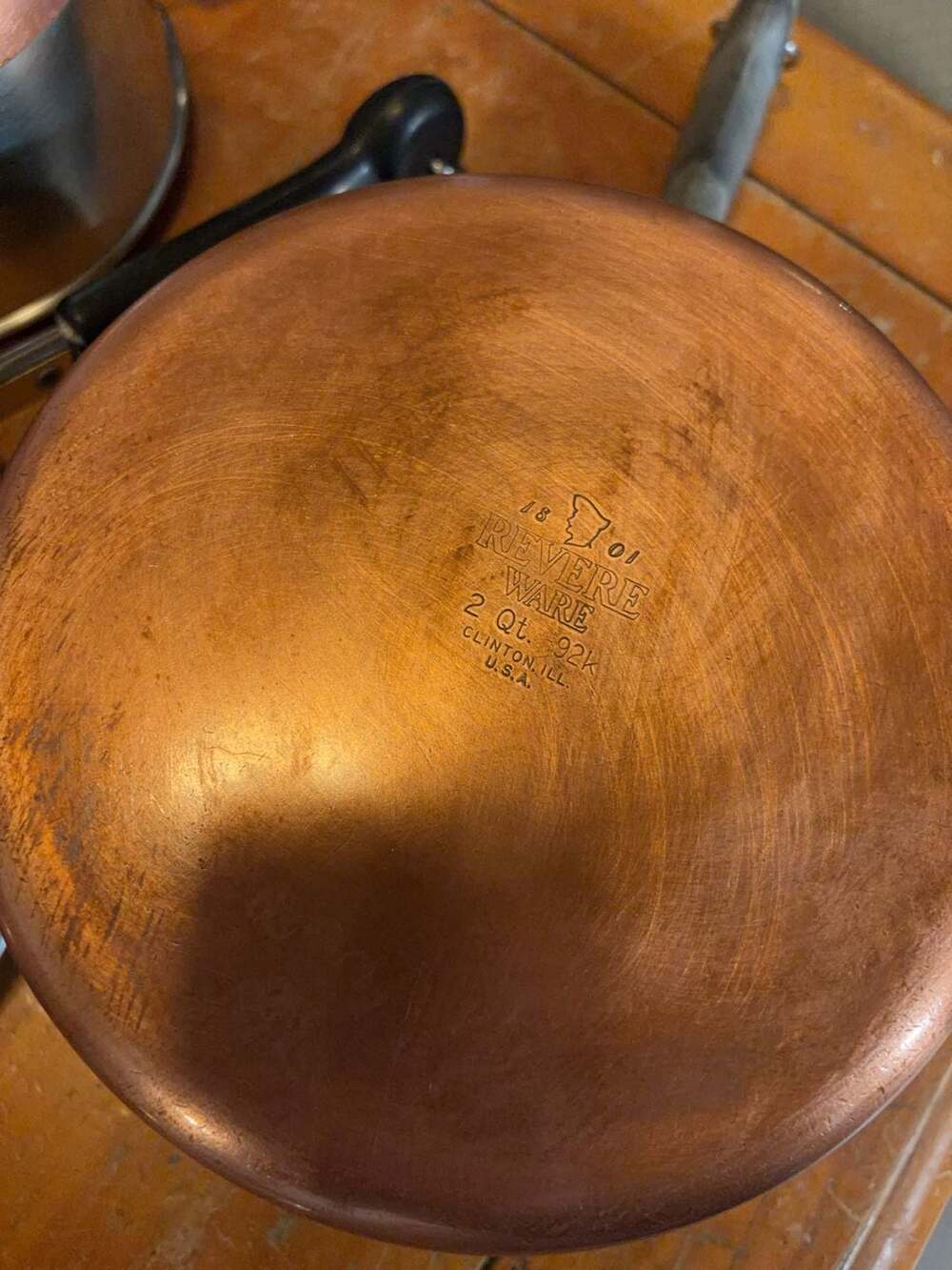 Vintage Revere Ware Copper Clad Stainless Steel Cookware 10pc set - Picture 7 of 10